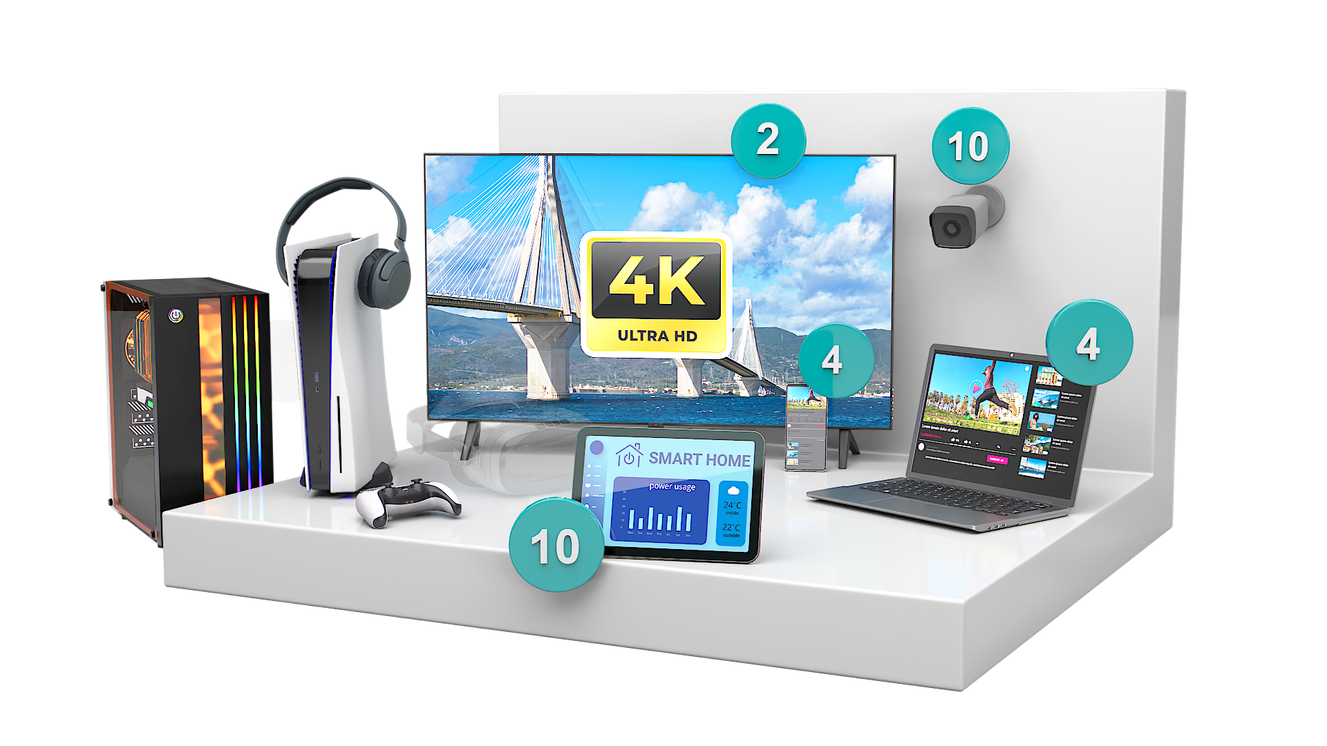 Content for 1000 Мбіт