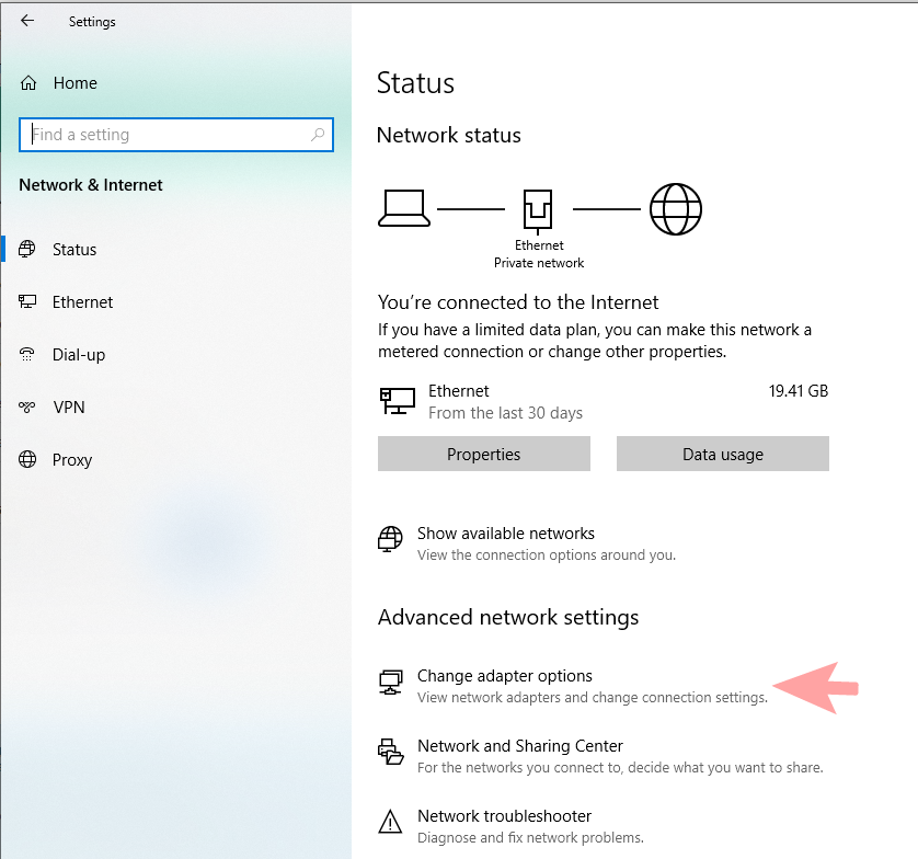 Configuring PPPoE in Windows 10: Internet on PC - Technical support Briz