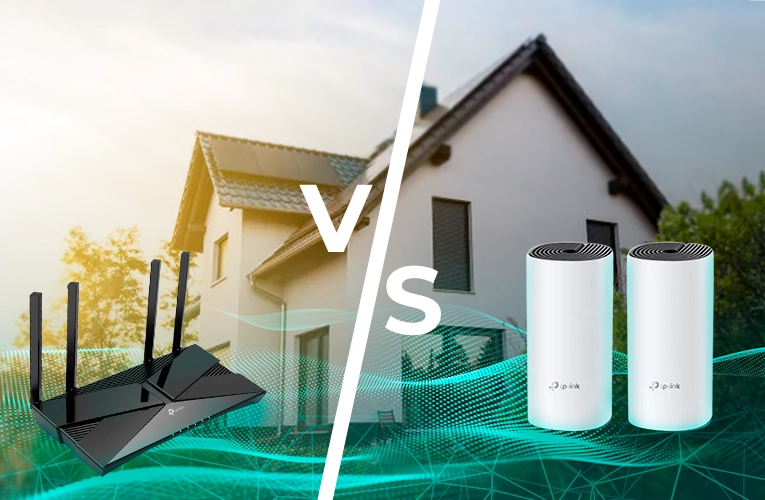 What is better for a private house: a regular router or Wi-Fi Mesh? - інтернет-провайдер Briz в Одесі