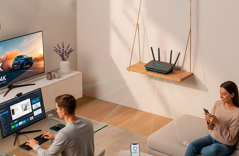 Як розподілити інтернет між телевізором, комп'ютером і смартфоном без втрати швидкості - інтернет-провайдер Briz в Одесі