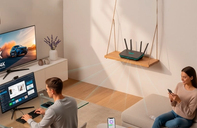 Як розподілити інтернет між телевізором, комп'ютером і смартфоном без втрати швидкості - інтернет-провайдер Briz в Одесі