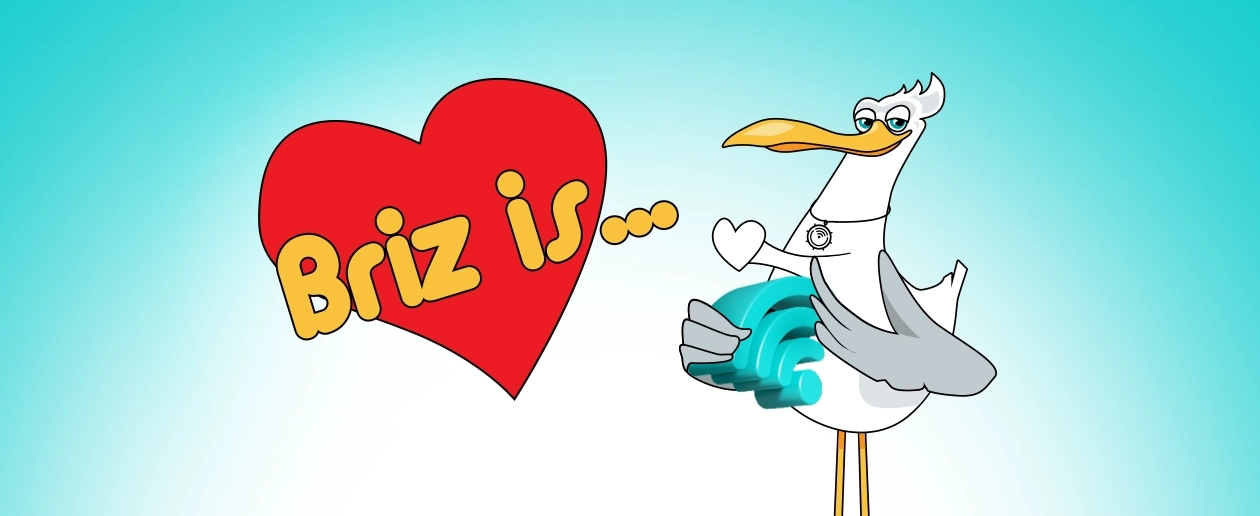 Розіграш від BRIZ до Дня закоханих - інтернет-провайдер Briz в Одесі