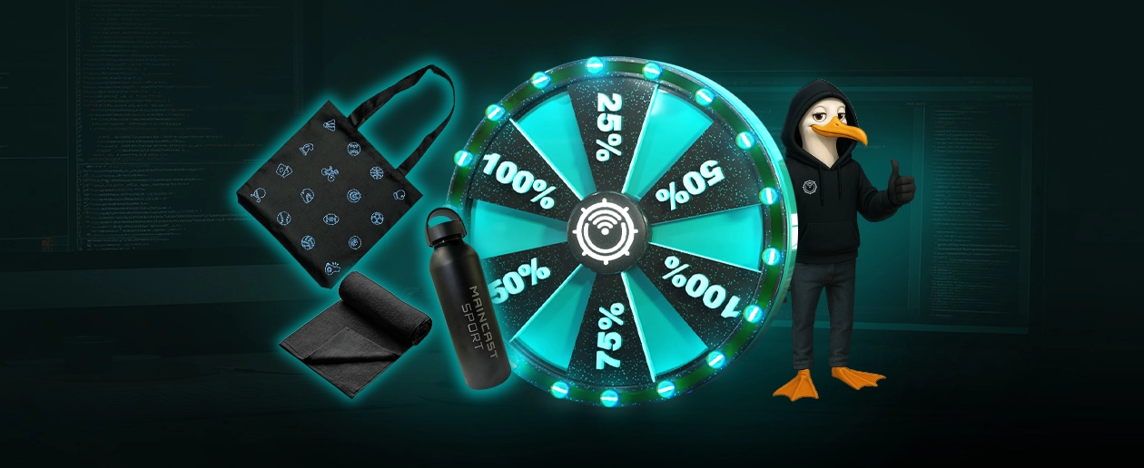 Розіграш від BRIZ до Чорної п’ятниці: ловіть 100% знижки та подарунки від Maincast Sport - інтернет-провайдер Briz в Одесі