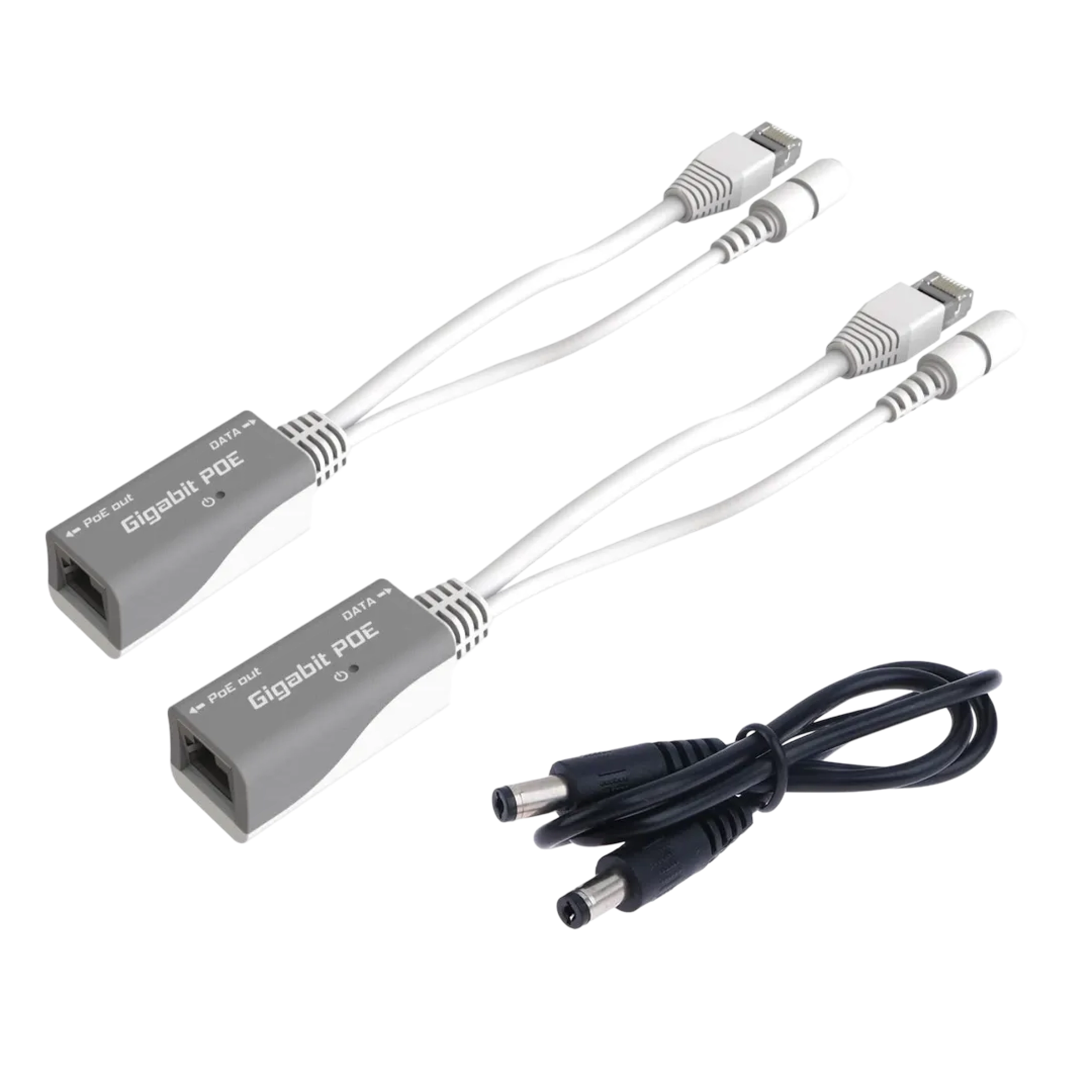 Комплект живлення POE 9-48V 1000 Мбіт (кабель + 2 інжектори) - інтернет-провайдер Briz в Одесі