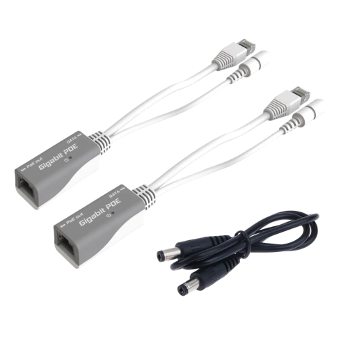 Комплект живлення POE 9-48V 1000 Мбіт (кабель + 2 інжектори) - інтернет-провайдер Briz в Одесі